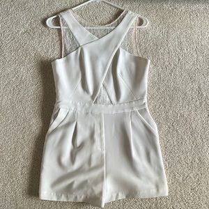 BCBG White romper!